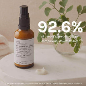 Evolve Beauty True Balance Gel Cream Moisturiser