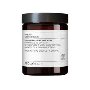 Evolve Beauty Superfood Shine Hair Mask - For Dry or Damaged hair