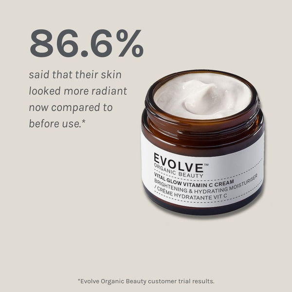 Evolve Beauty Vital Glow Vitamin C Cream