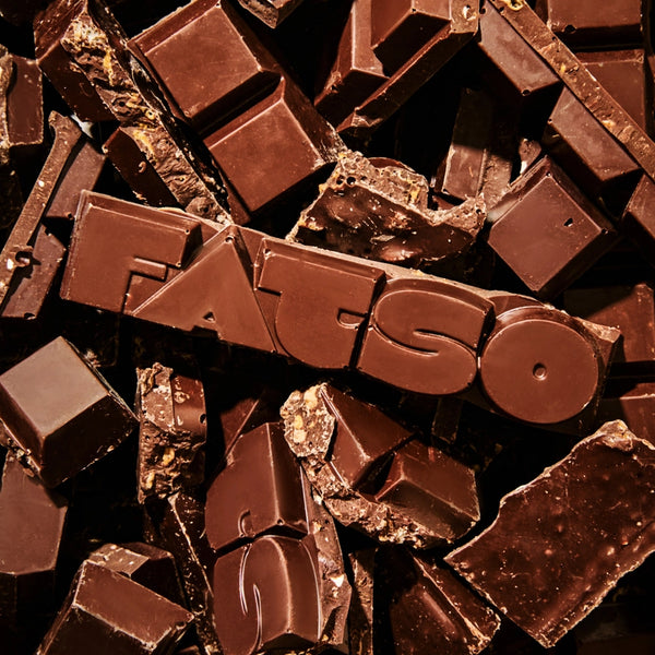 FATSO Vegan Chunky Chocolate Bar 150g - Home Run Stalted Pretzel, Almond and Honeycomb