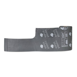 Adios Plastic Compostable Poo Bags With Tie Handle - 8 Rolls - x120 Pack