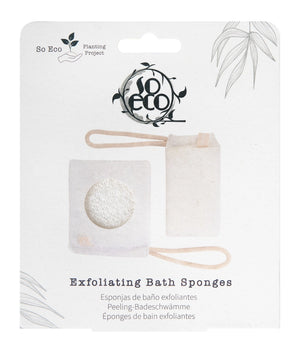 So Eco Exfoliating Bath Sponges x2 Pack