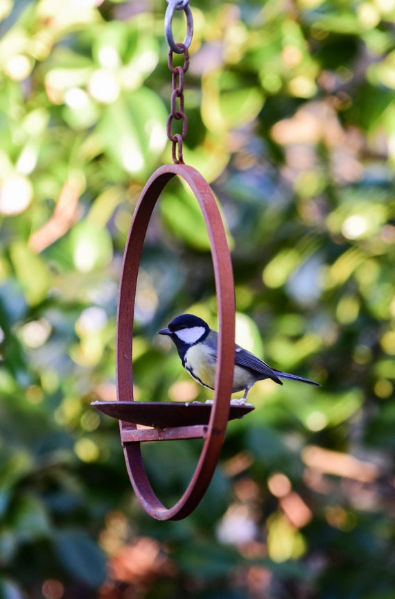 Savage Works Steel Hanging Bird Feeder