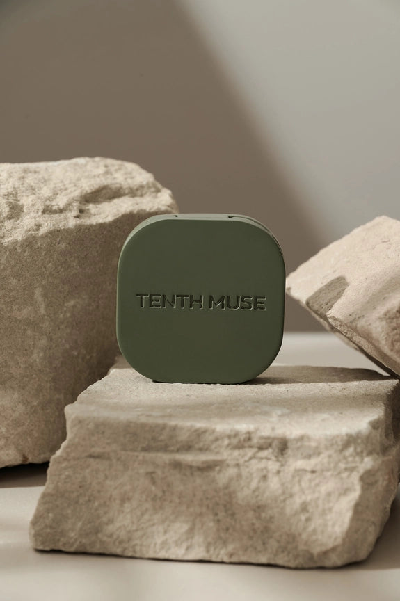 TENTH MUSE Solid Perfume Refillable Metal Vessel