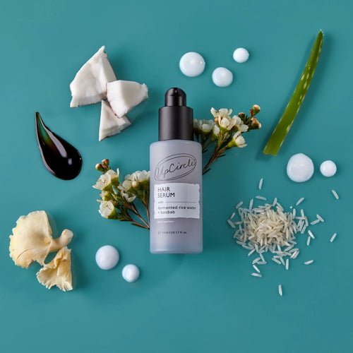 Upcircle Fermented Rice Water & Heat Protection Hair Serum
