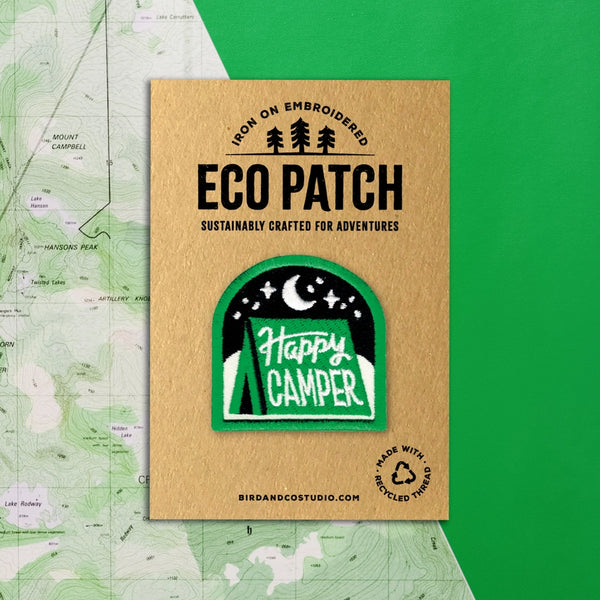 Eco Patch Recycled Embroidered Patch