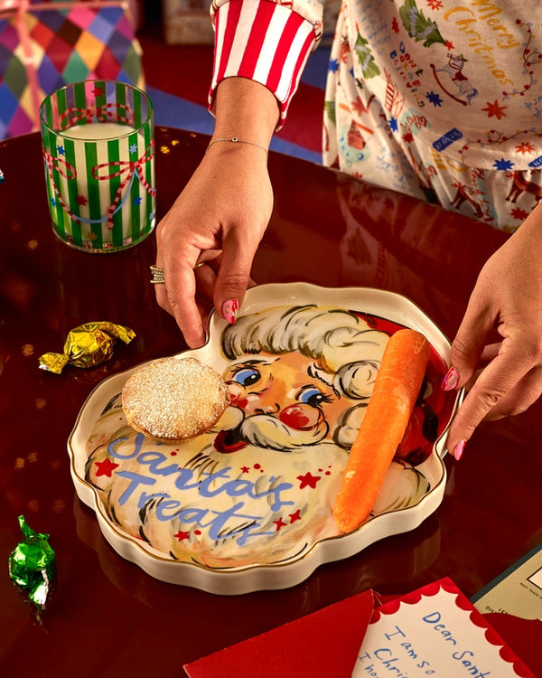 Eleanor Bowmer Big Nick Christmas Eve Plate