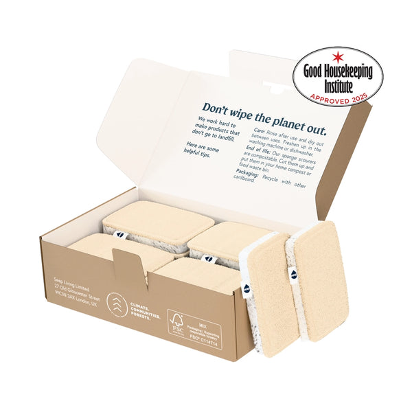 Seep Eco Sponge Scourers - 1 Year Supply