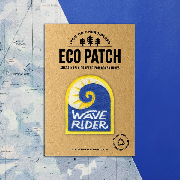 Eco Patch Recycled Embroidered Patch