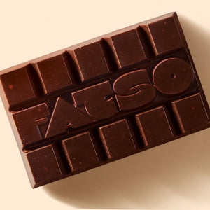 FATSO Vegan Chunky Chocolate Bar 150g - King's Ransom Mint, Pistachio & Cocoa Nibs