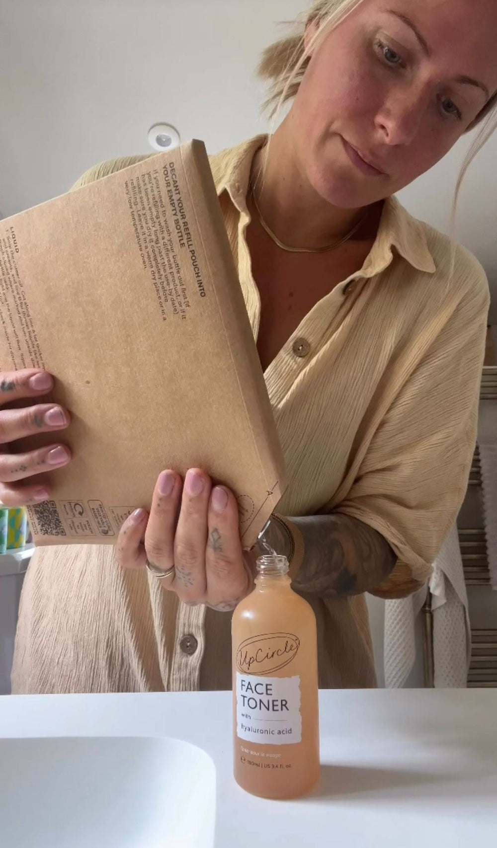 UpCircle Conditioner Creme with Rosemary Oil + Bamboo Extract - Plastic Freedom