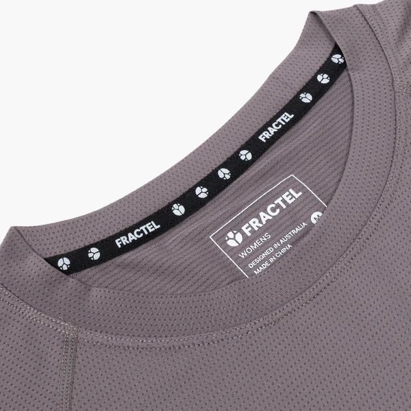 Fractel V-OSSA Performance Recycled Running Tee Women's - Plastic Freedom
