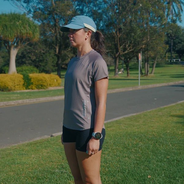 Fractel V-OSSA Performance Recycled Running Tee Women's - Plastic Freedom