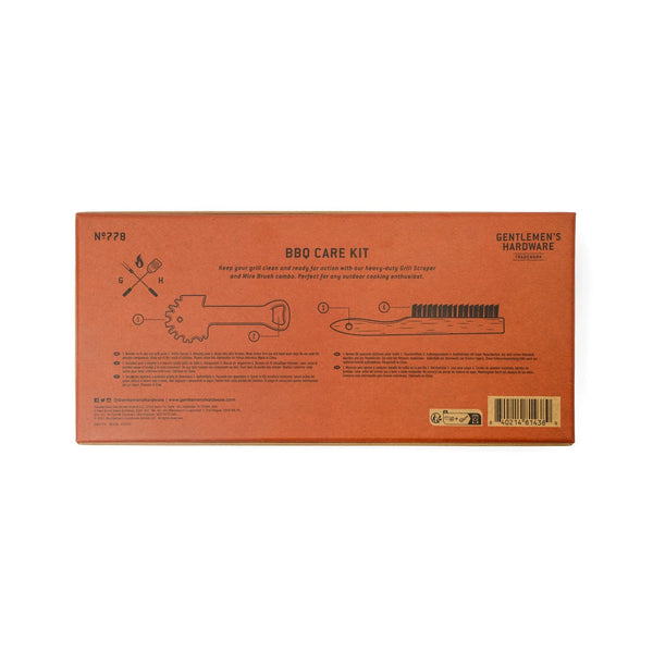 Gentlemen's Hardware Bbq Care Kit - Plastic Freedom