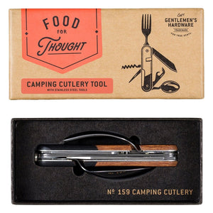Gentlemen's Hardware Camping Cutlery Tool - Plastic Freedom