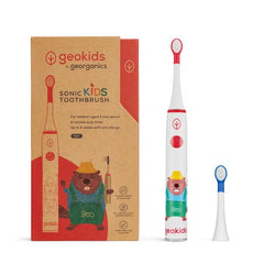 Georganics Kids Sonic Eco Friendly Electric Toothbrush Set - Plastic Freedom