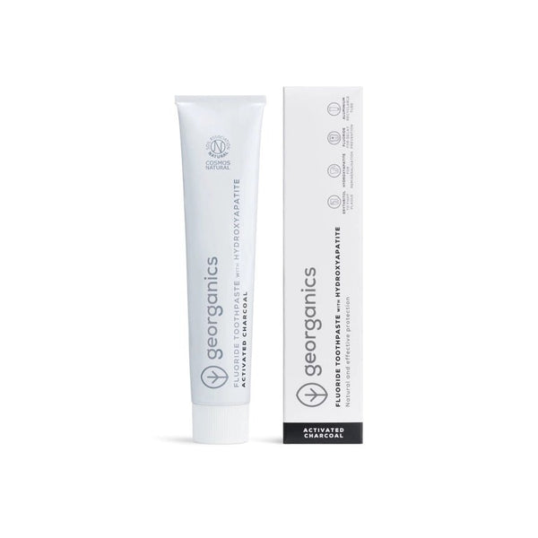 Georganics Toothpaste Tube with Hydroxyapatite - 75ml - Plastic Freedom