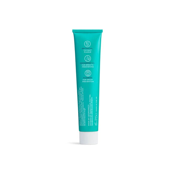 Georganics Toothpaste Tube with Hydroxyapatite - 75ml - Plastic Freedom
