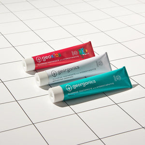 Georganics Toothpaste Tube with Hydroxyapatite - 75ml - Plastic Freedom