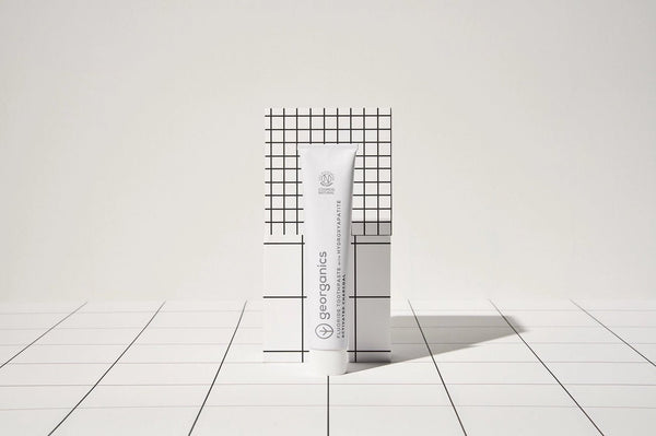 Georganics Toothpaste Tube with Hydroxyapatite - 75ml - Plastic Freedom