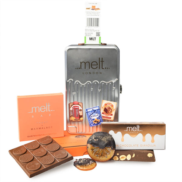 Melt London Suitcase Chocolate Hamper