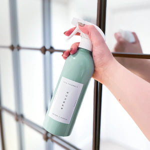 Spruce Refillable Glass & Mirror Cleaner - Organic Peppermint Essential Oil