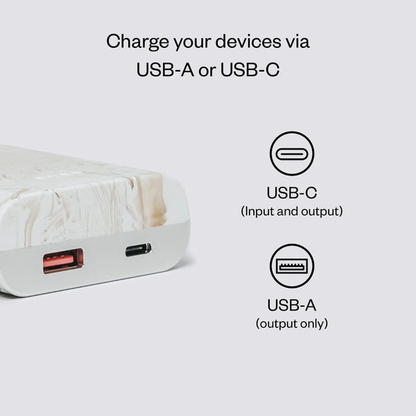 gomi Power Bank - Built from 100% Recycled Materials - Plastic Freedom