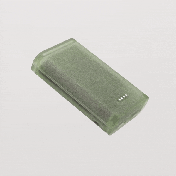 gomi Power Bank - Built from 100% Recycled Materials - Translucent