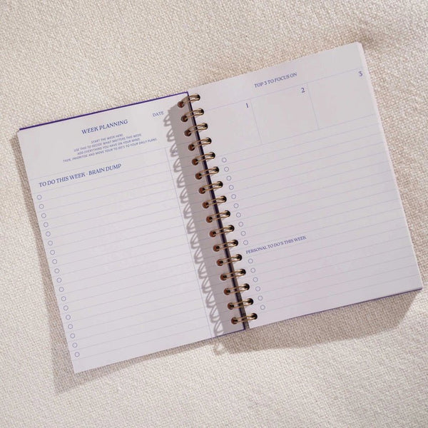 Good Tuesday Undated Daily Productivity Planner - A5 - Plastic Freedom