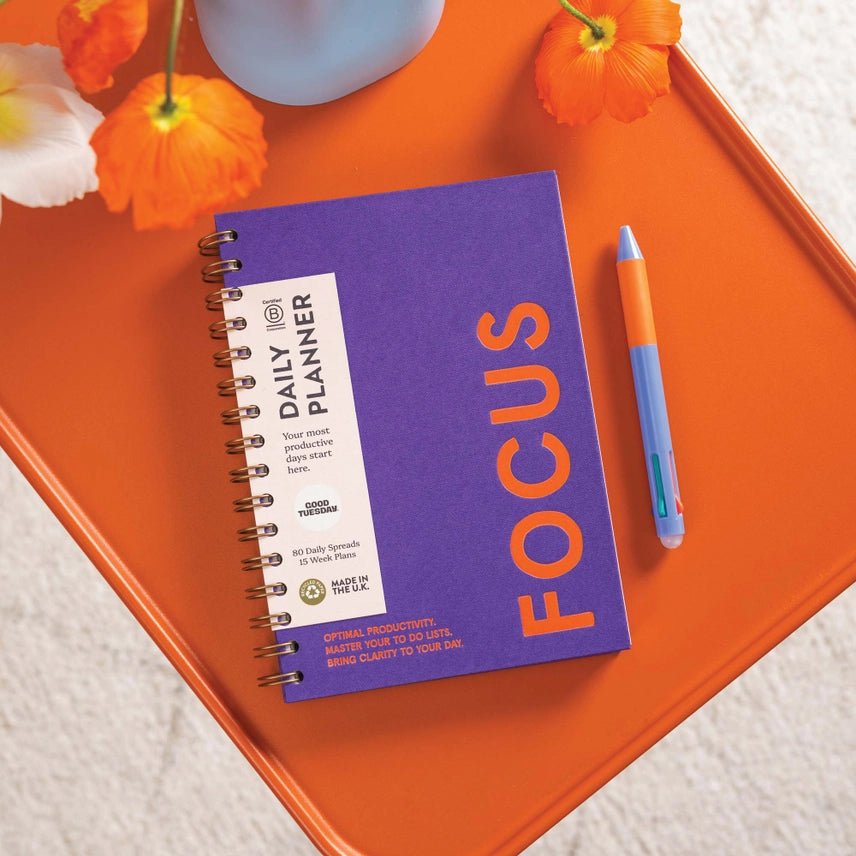 Good Tuesday Undated Daily Productivity Planner - A5 - Plastic Freedom