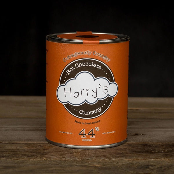 Harry's Hot Chocolate Vegan 300g - Outrageously Orangey - Plastic Freedom