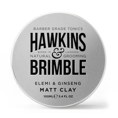 Hawkins and Brimble Men's Matt Clay - 100ml - Plastic Freedom