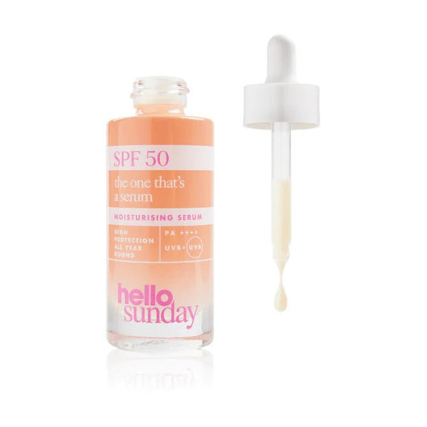 Hello Sunday SPF 50 Hydrating and Brightening Vitamin C Serum - 30ml - Plastic Freedom