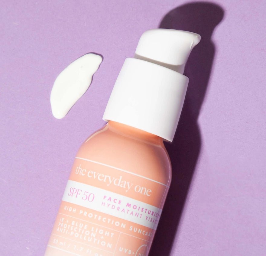 Hello Sunday The Everyday One Face Moisturiser SPF50 with Hyaluronic Acid - 50ml - Plastic Freedom