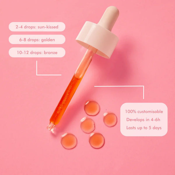 Hello Sunday The Self Tanning One Buildable Tanning Drops with Vitamin C - 30ml - Plastic Freedom