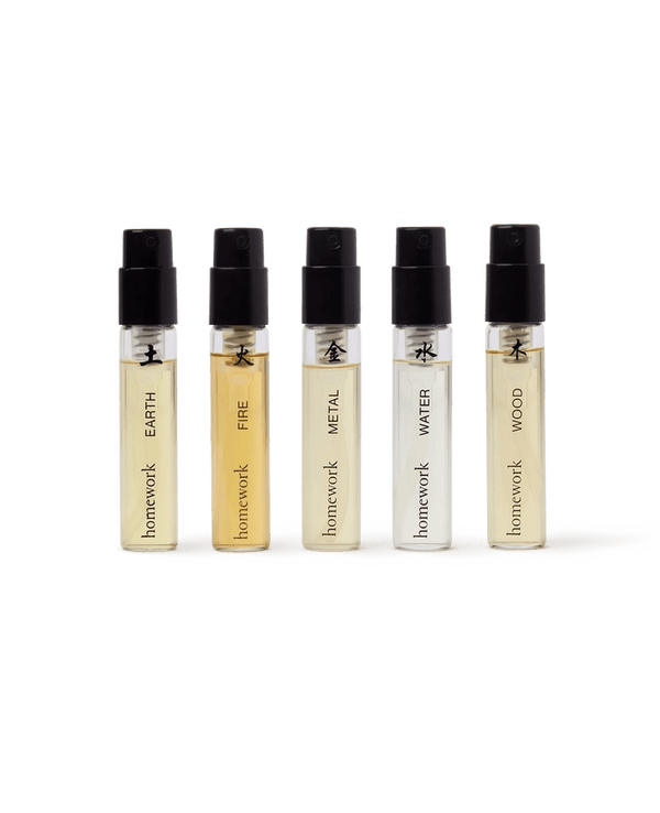 Homework Five Elements Fragrance Discovery Set - Plastic Freedom