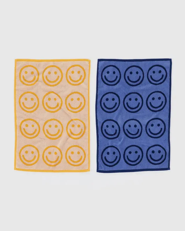 BAGGU Organic Cotton Hand Towel x2 Pack