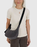 BAGGU Crescent Bag Small Denim - Recycled Cotton