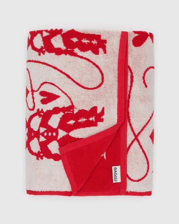 BAGGU Organic Cotton Bath Towel