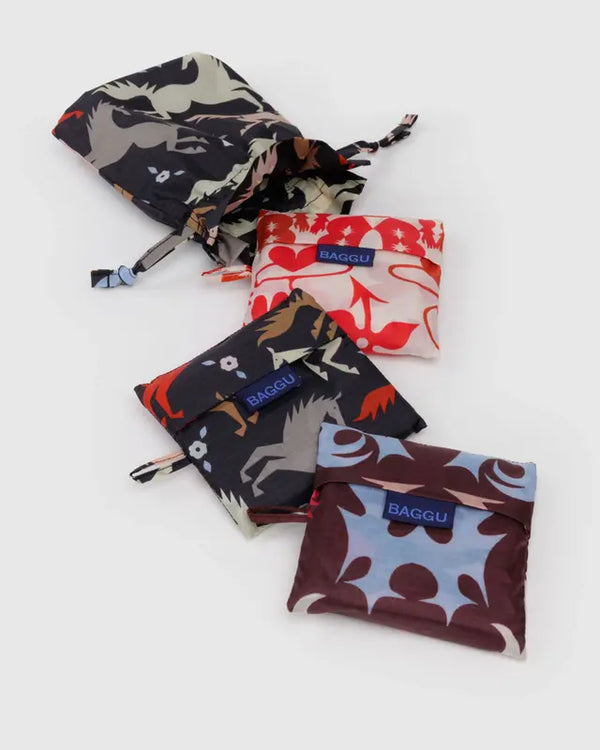 BAGGU Reusable Recycled Bags - x3 Pack