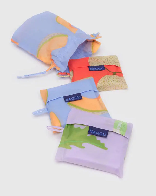 BAGGU Reusable Recycled Bags - x3 Pack