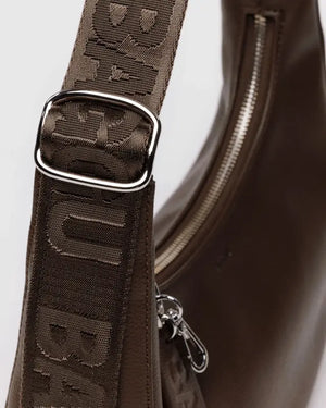 BAGGU Crescent Bag Small - Recycled Leather