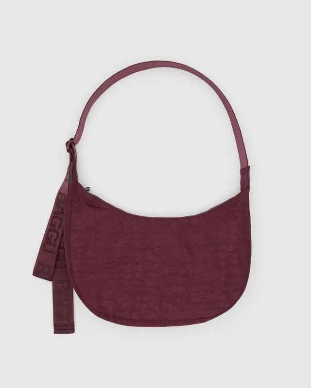 【BAGGU】春の新色追加☆ Medium Nylon Crescent Bag long strap Baggu | Medium Nylon Crescent Bag, Black | Vancouver Special