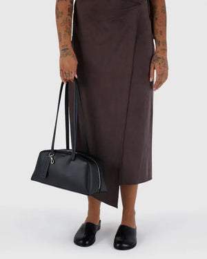 BAGGU Bowler Bag - Recycled Leather