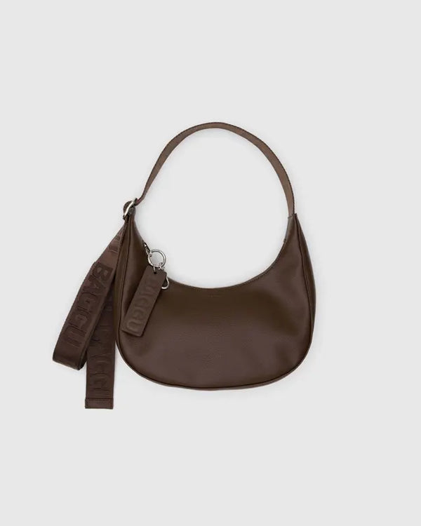 BAGGU Crescent Bag Small - Recycled Leather