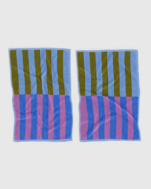 BAGGU Organic Cotton Hand Towel x2 Pack
