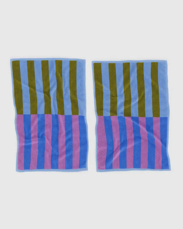 BAGGU Organic Cotton Hand Towel x2 Pack