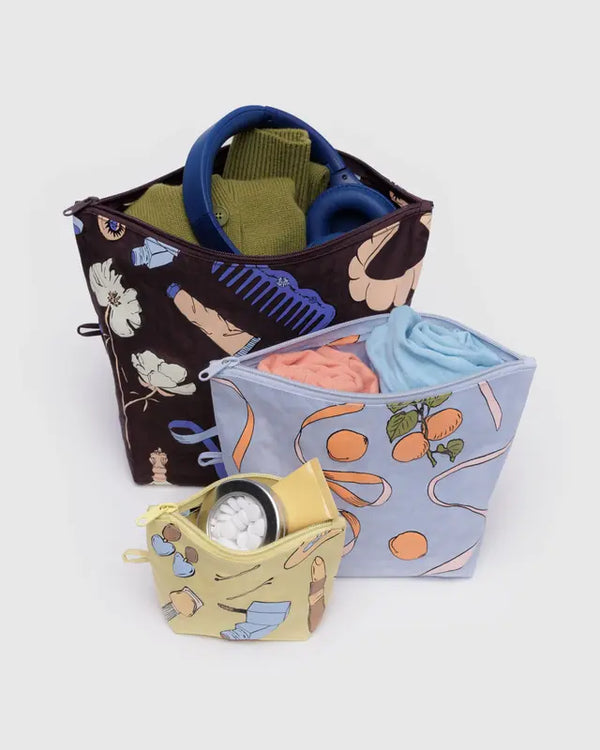 BAGGU Go Pouch Set - Recycled