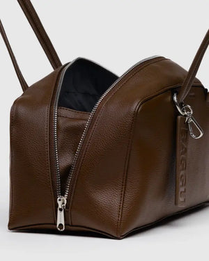 BAGGU Bowler Bag - Recycled Leather