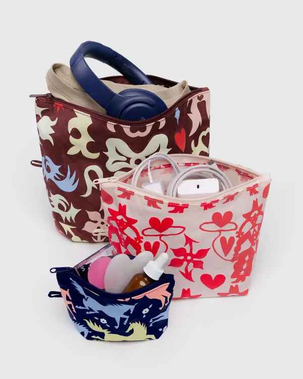 BAGGU Go Pouch Set - Recycled